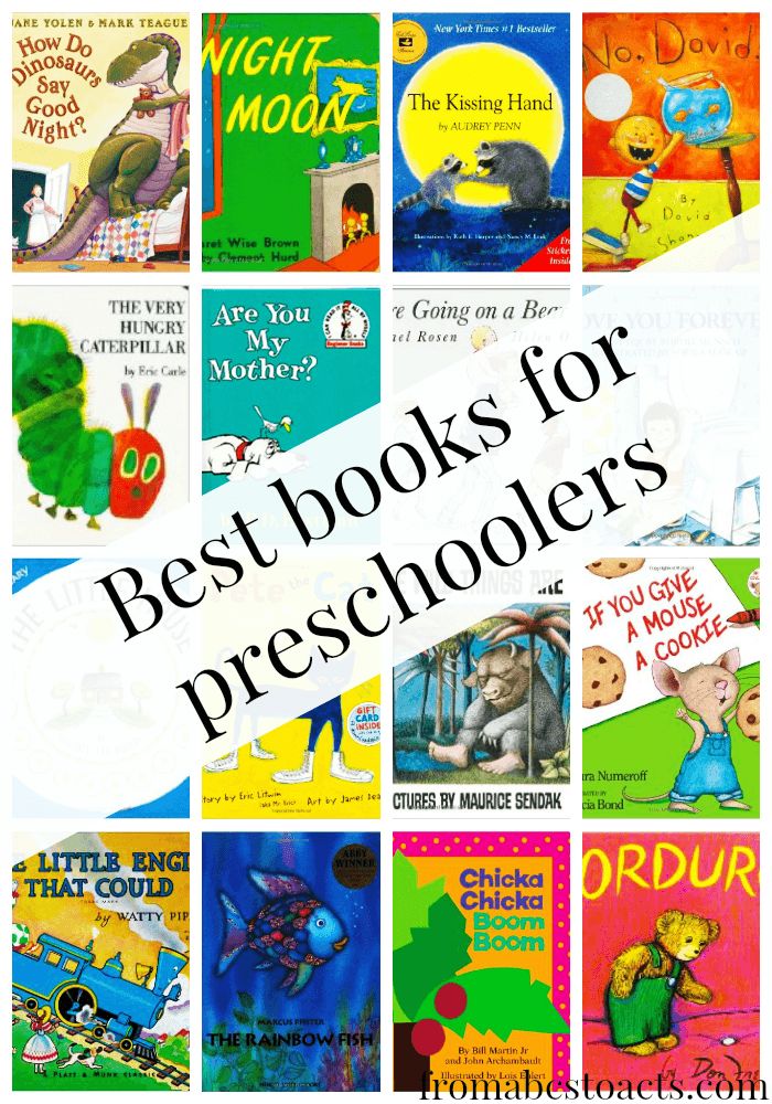 the best books for preschoolers