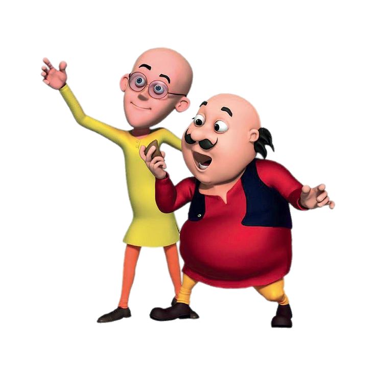 two cartoon characters standing next to each other