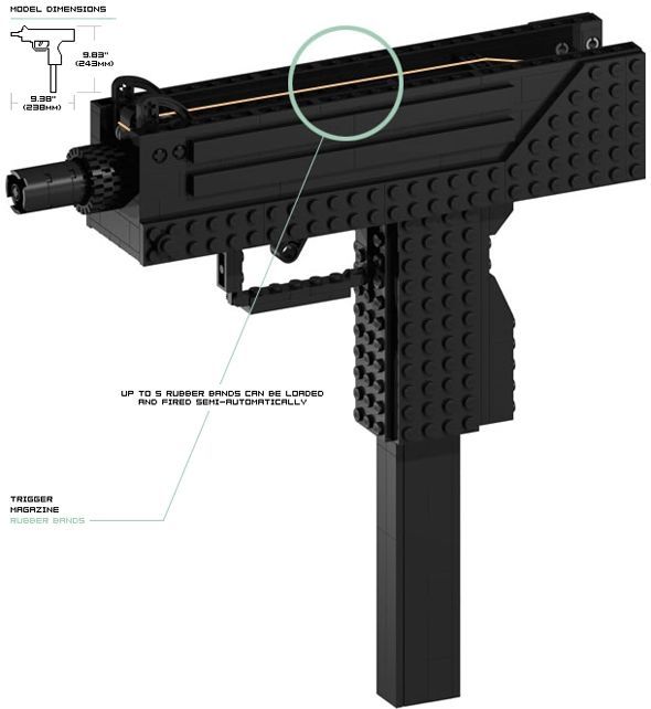 Simple to Build Lego Guns Lego Machines, Lego Army, Lego Sculptures, Lego Lovers, Awesome Lego, Lego Military, Lego Blocks, Lego Creative, Lego Pictures