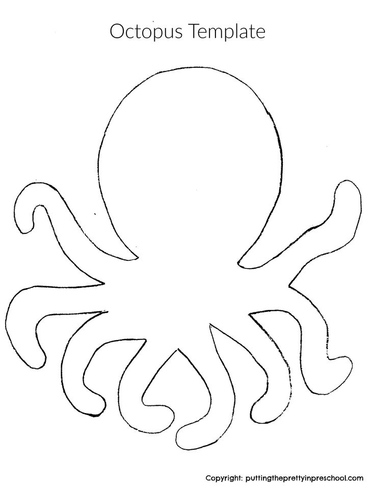 an octopus is cut out from the paper