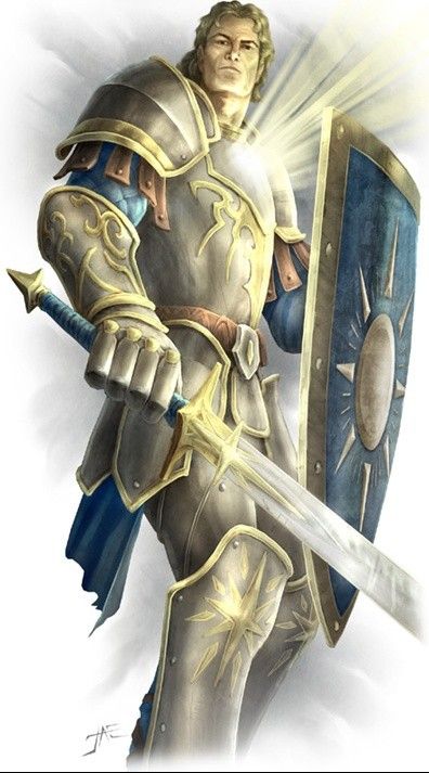 Macauley Helmar/ Captain Sarason Aasimar Cleric, Aasimar Paladin, Dnd Paladin, Plate Armor, Armor Drawing, Advanced Dungeons And Dragons, Fantasy Portraits, Fantasy Images, D&d Dungeons And Dragons