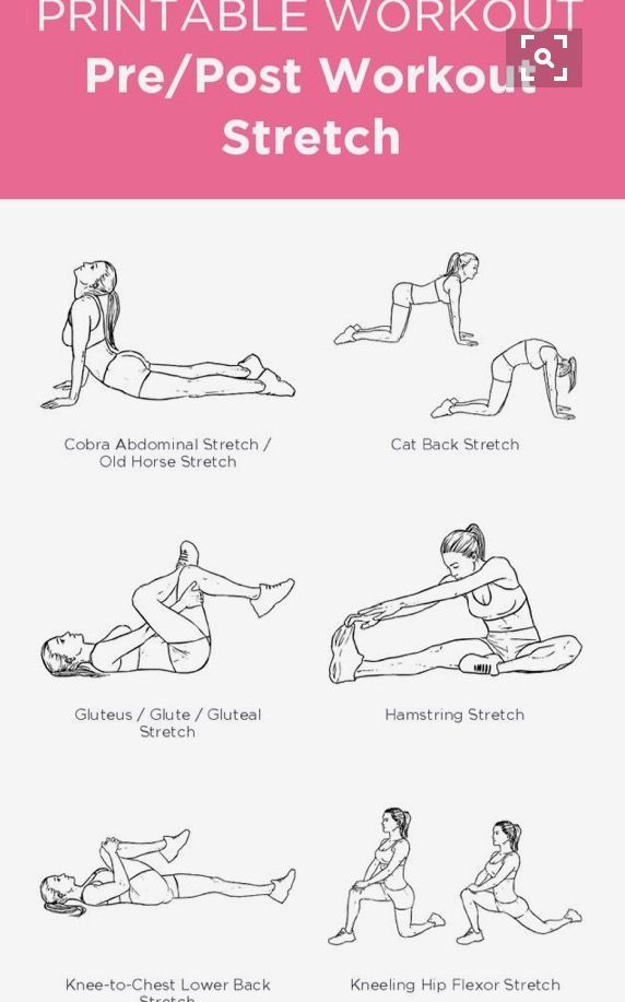 an exercise poster with instructions to use it for the back and chest exercises, including