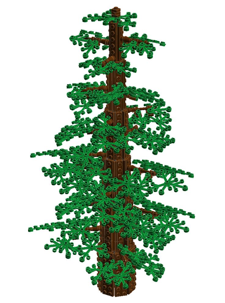 an image of a tree made out of legos