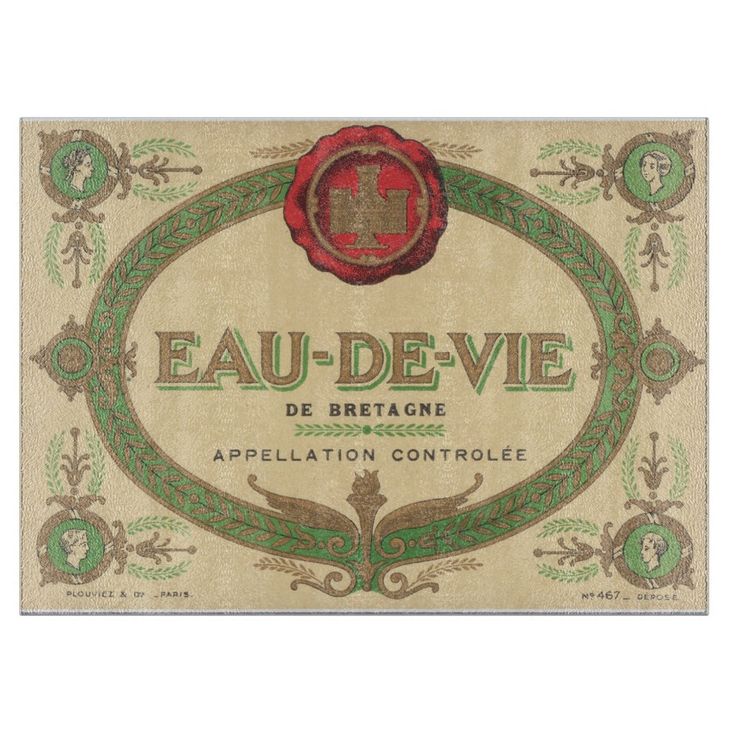 the label for eau - deve de breage appellation controle