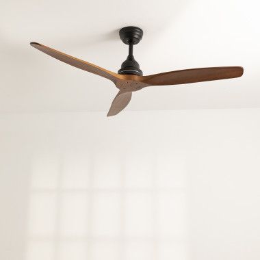 a ceiling fan in an empty room