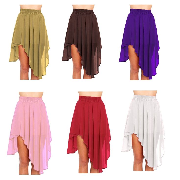 Battle Dance Skirt  Belly Dance Color Women  High Low Skirt Casual Chiffon C38 Praise Dance Garments, Chiffon Skirts, Dance Garments, Praise Dance, Clothes For Women Over 50, Skirt Casual, Dance Clothes, High Low Skirt, Dance Skirt