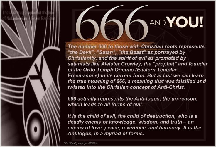 an advertisement for the 666 and you event in front of a black background with white lettering