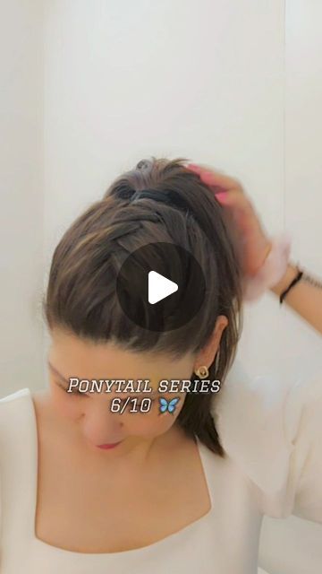 Hairstyle Of Ponytail, Cute Ponytail For Long Hair, Hairstyles Of Ponytail, Ponytail Styles For Long Hair, Cute Long Ponytail Hairstyles, Hair Styles For Small Hair, Ponytail For Straight Hair, Easy Cute Ponytails For Medium Hair, Long Hairstyles Easy Simple