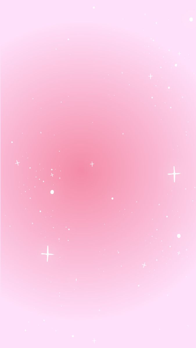 a pink background with white stars in the middle