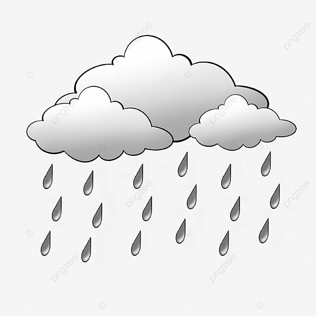 a cloud with rain drops on it, clouds, weather png and psd