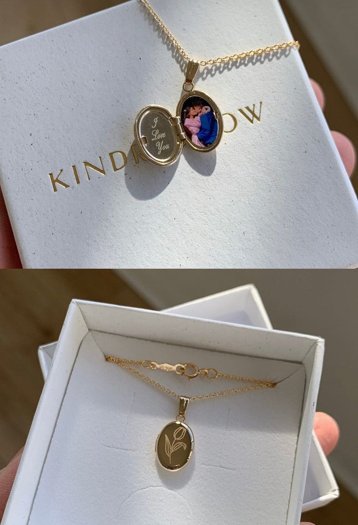 Birthday Gifts For Boyfriend Pictures, Real Gold Locket, Cute Lockets, Bday Gifts For Girlfriend, Girlfriend Proposal, Girlfriend Gift Ideas, Gift Ideas For Girlfriend, Birthday Gift For Girlfriend, College Fits