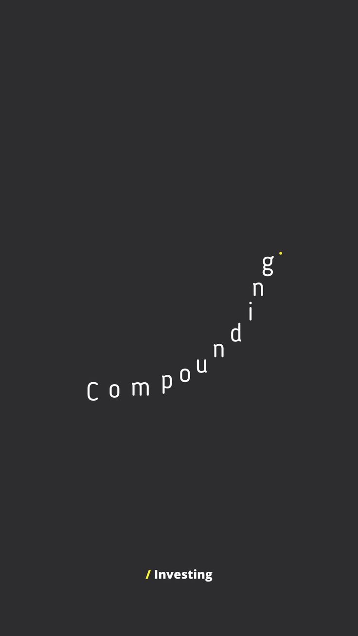 the words compound are written in white on a black background with an orange arrow pointing to it