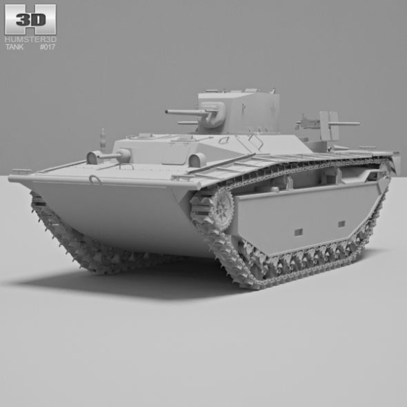 an old tank is shown on a gray background with the word 3d printed above it