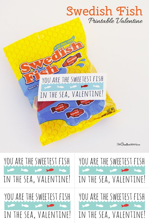 an advertisement for swedish fish with instructions on how to make it and what to use them