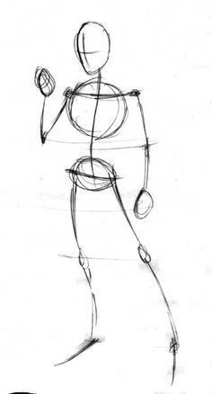 a drawing of a person holding a tennis racket in one hand and ball in the other