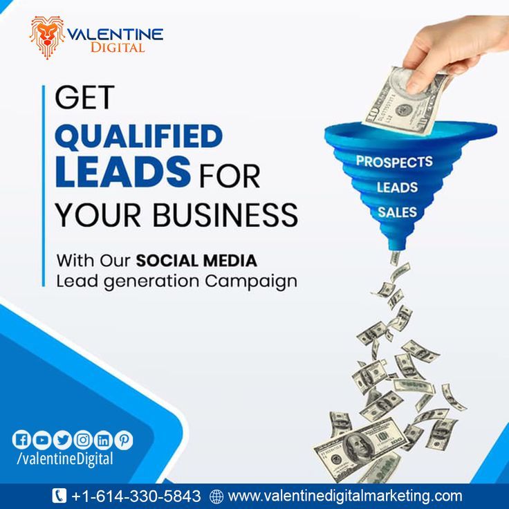 a hand is pouring money into a funnel with the words get qualified leads for your business