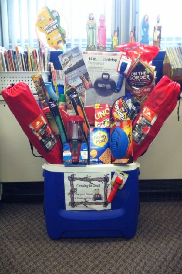 a basket filled with lots of different items