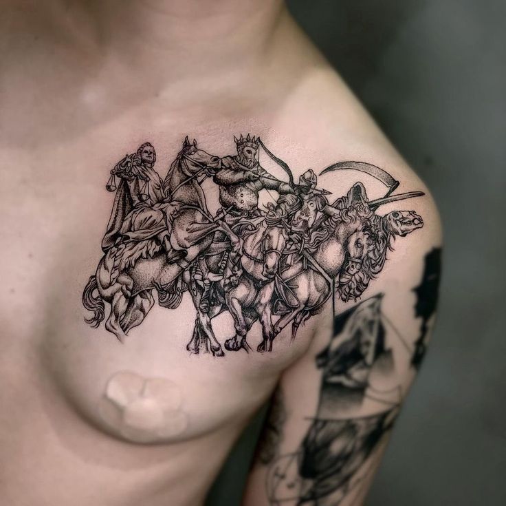 Four Horseman Tattoo Apocalypse, The 4 Horsemen Tattoo, The 4 Horsemen Apocalypse Tattoo, Horseman Of The Apocalypse Tattoo, 4 Horsemen Of The Apocalypse Tattoo Sleeve, Apocalypse Now Tattoo, 4 Horsemen Of The Apocalypse Tattoo, Four Horseman Tattoo, 4 Horseman Tattoo