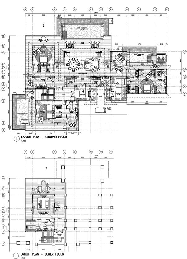 JW Marriott Resort Bali Ubud Resort plan, Hotel plan