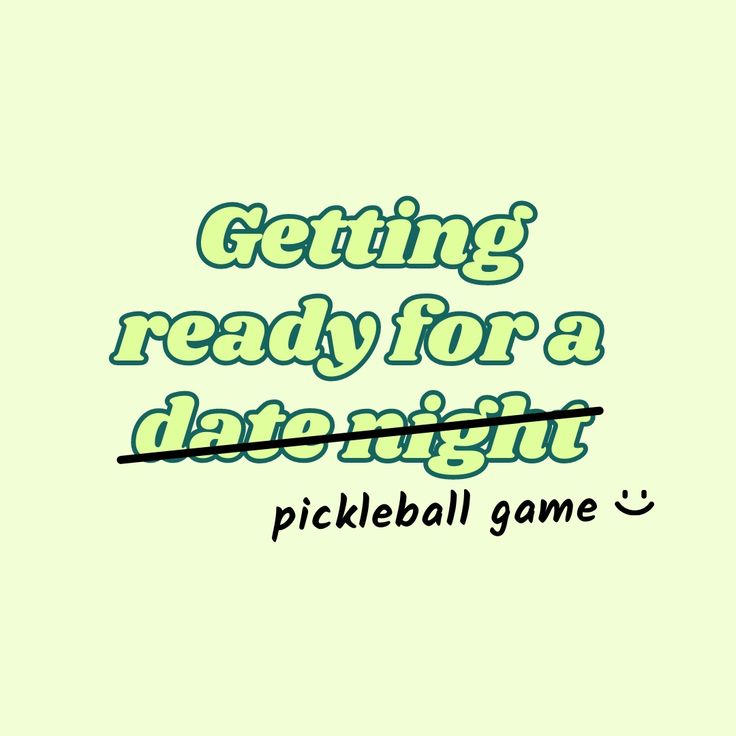 a baseball game with the words getting ready for a dodgeball game written in green