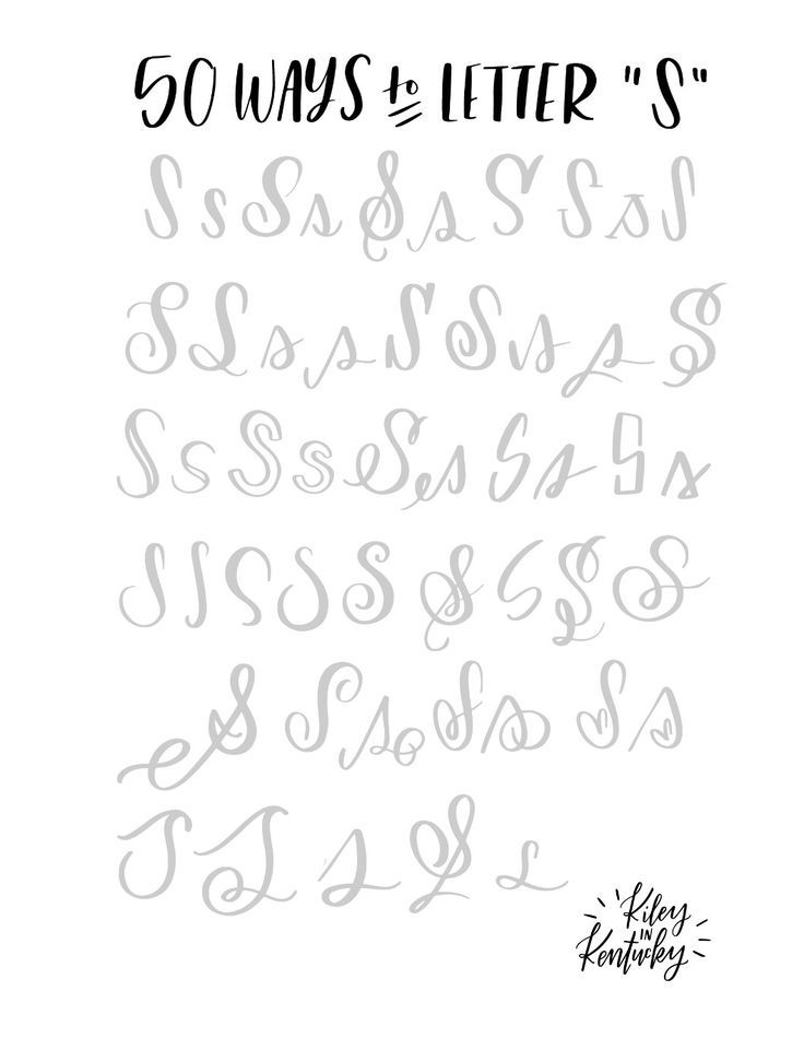 an iphone screen with the text 50 ways to write's on it, in cursive font