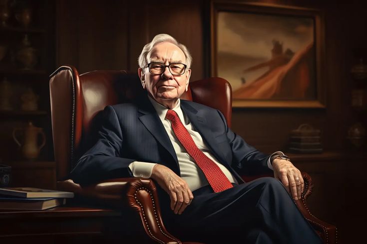 an older man in a suit and tie sitting in a chair