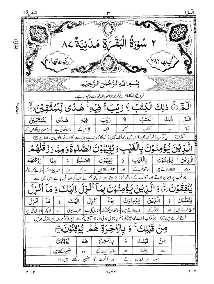 an arabic text in the middle of a page with some writing on it, and two different