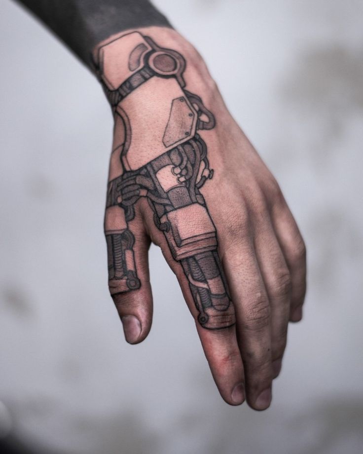 Robot Hand Tattoo, Cyberpunk Tattoos, Circuit Tattoo, Robot Tattoo, Tech Tattoo, Gear Tattoo, Mother And Son Tattoo, Robotic Hand, Cyberpunk Tattoo