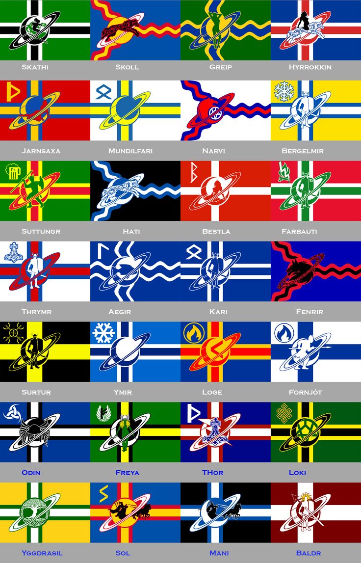 the flags of different countries are shown together