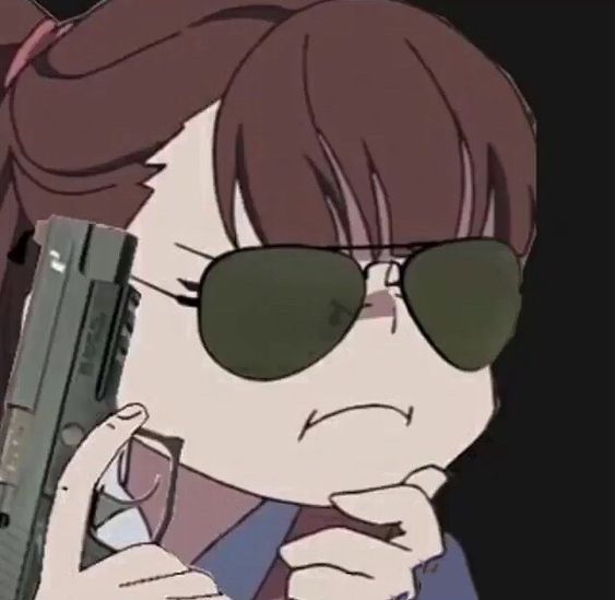 S e n p a i An Anime, Anime Character, Sunglasses, Funny, Anime