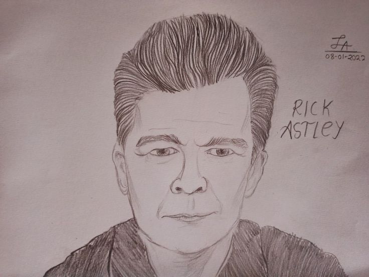 Rick Astley, Portraits, Male Sketch, Art, Art Background, Head Shots ...