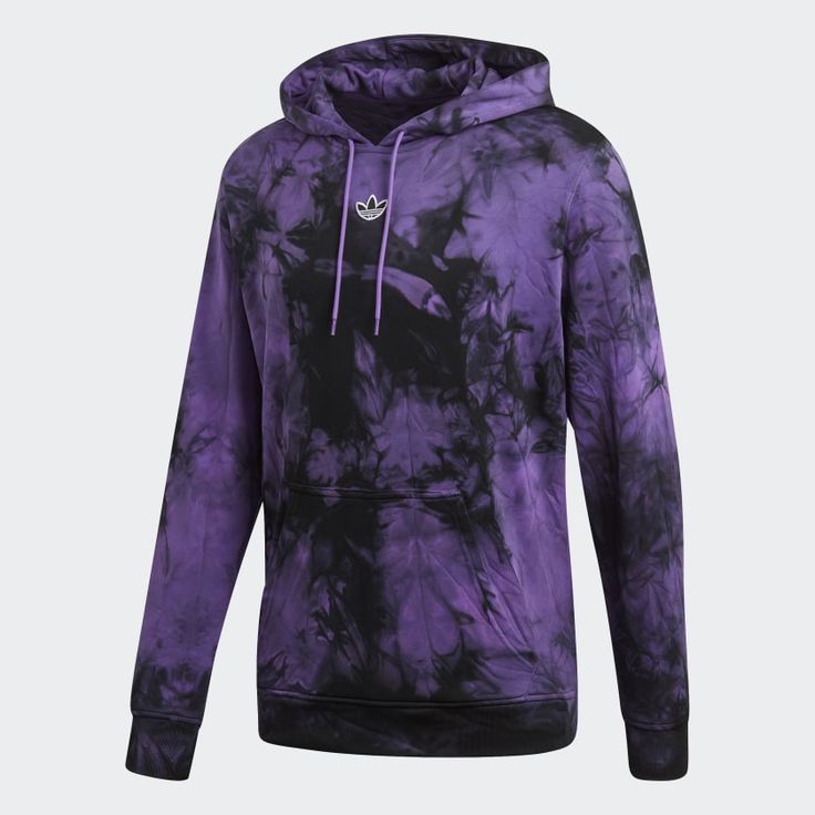 Black And Purple Hoodie, Purple Hoodies, Stocking Tops, Look Retro, Purple Hoodie, Hoodies And Sweatshirts, Black And Purple, Adidas Hoodie, Adidas Online