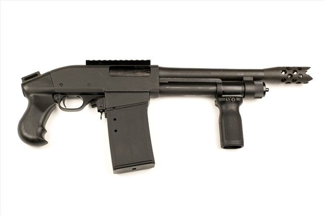 Typhoon 12 AOW Shotgun : Any Other Weapon (AOW) at GunBroker.com Remington 870, Barrel