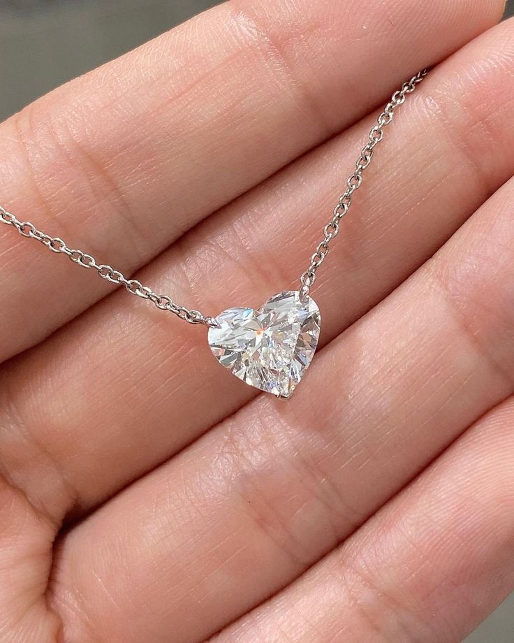 Heart Cut Lab Grown Diamond Necklace, Solitaire Diamond Necklace, Anniversary Gift, 14K Solid Gold Necklace, Diamond Necklace For Her, Handmade Jewelry By Denyjewel * Diamond Details * ↦ Total Diamond Weight : 1.25 Carats ↦ Center Diamond Shape : Heart ↦ Center Diamond Weight : 1.25 CT ↦ Color: E F ↦ Clarity: VS1 ↦ Setting: Prong ↦ Necklace Length: Selectable This lab-grown diamond was grown by the CVD /HTHP process. * Jewelry Details * ↦ Metal Purity: 14K Solid Gold ↦ Metal Tone: Yellow, White Gia Certified Heart Cut Sterling Silver Jewelry, Fine Jewelry Gia Certified Heart-shaped, Anniversary Heart Cut Diamond Solitaire Necklace, Fine Jewelry Heart-shaped Gia Certified, Oval Diamond Necklace For Valentine's Day, Gia Certified Fine Heart Shaped Jewelry, Gia Certified Heart-shaped Fine Jewelry, Gia Certified White Gold Jewelry For Valentine's Day, Valentine's Day Heart Pendant Solitaire Necklace