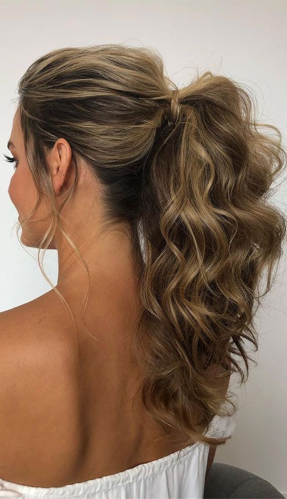 Ponytail hairstyle, Ponytail hairstyles for wedding, Ponytail Hairstyles for Black Hair, Ponytail hairstyles prom, High ponytail hairstyles, Ponytail hairstyles for brides, textured ponytail hairstyles Curled High Ponytail, Mid Ponytail, Ponytails Hairstyle, Hairstyle Casual, Color Ponytail, Prom Ponytail Hairstyles, Messy Ponytail Hairstyles, Fancy Ponytail, Braided Ponytails