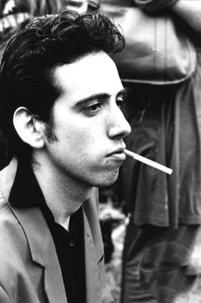 Mick Jones Mick Jones, Nick Cave, A Man, Black And White, Hair, White, Black