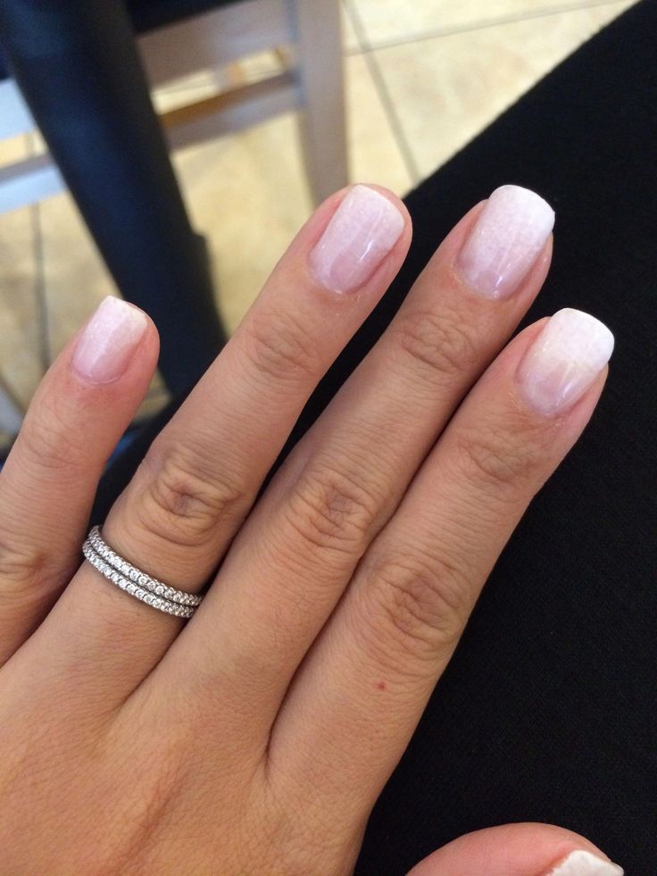 Ombré French manicure #GreatestMade Dipped French Manicure, Ombre Shellac Nails, Ombre Shellac, French Manicure Gel Nails, Ombré French, French Manicure Gel, Ombre French Nails, Ombre Gel Nails, Gel Nails French