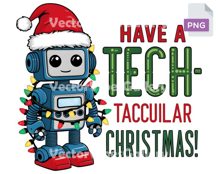 Xmas Clipart, Cute Robot, Design For T Shirt, Holiday Png, Scale Business, Dashboard Header, Christmas Cute, Funny Xmas, Christmas Vectors