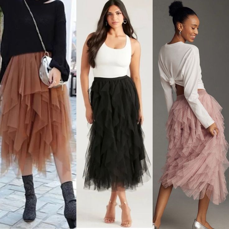 Beautiful And Stylish Long Multilayered Tulle Skirt. Great For Any Special Occasion. You Can Wear This Beauty In So Many Different Way. Dressed Up Or Casual. So Chic. All Colors Are Size Large With Elastic Band. Tiered Tulle Skirt, Women Skirts Midi, Private Label, Multi Layering, All Colors, Elastic Band, Tulle Skirt, Midi Skirt, Womens Skirt