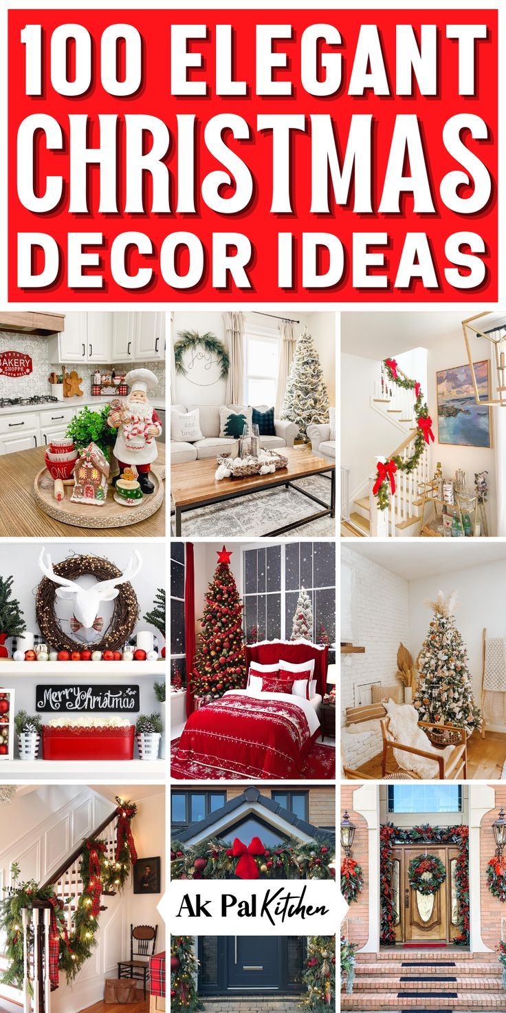 Get inspired with creative easy DIY Christmas decor ideas! Transform your home into a festive wonderland with DIY, rustic, and modern holiday home decorations. From DIY Christmas wreaths, and holiday table centerpieces to porch displays, you'll find them all. Discover elegant, budget-friendly, and unique holiday decor, from mantel decorations to Christmas outdoor decorations. Explore Christmas tree ornaments and elevate your Christmas tree decorations with these DIY Christmas craft projects. Easy Christmas Table Centerpieces Budget, X Mas Decoration Ideas, Small Apartment Christmas Tree, Christmas Hallway Decorations, Apartment Christmas Tree, Classic Christmas Decor Ideas, Winter Mantle, Christmas Coffee Table Decor, Diy Christmas Decor Ideas