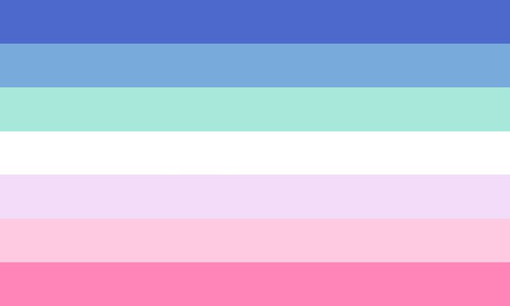 a rainbow colored background with horizontal lines