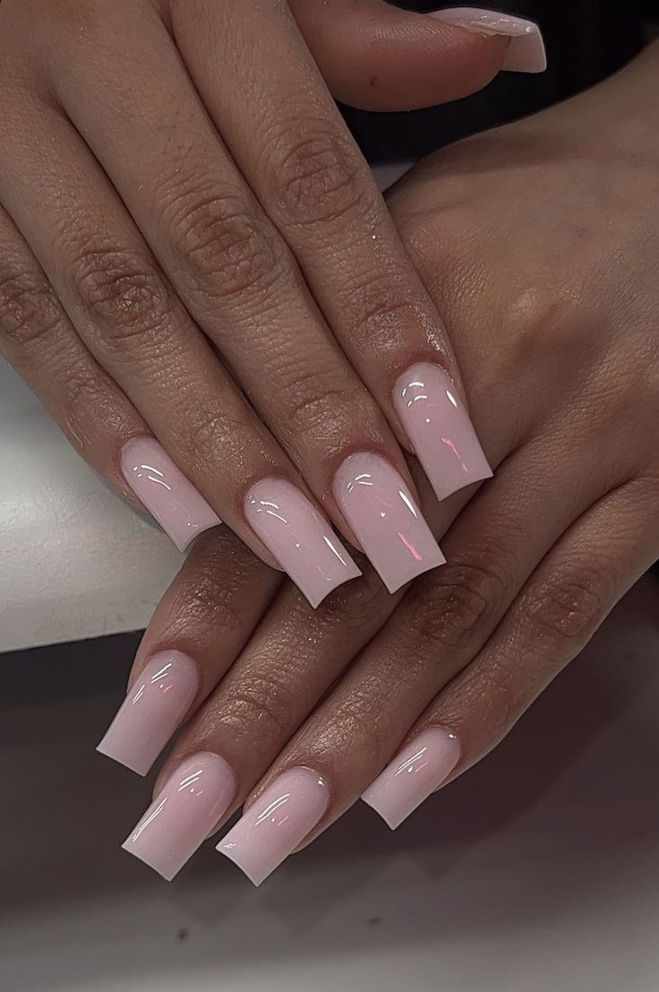 White Acrylic Nails, Girly Acrylic Nails, Simple Acrylic Nails, Classy Acrylic Nails, Short Square Acrylic Nails, Acrylic Nails Coffin Pink, Long Square Acrylic Nails, Acrylic Nails Coffin Short, Pink Acrylic Nails