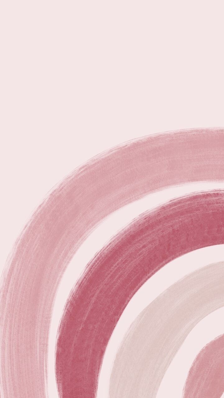 an abstract pink and white background with circles