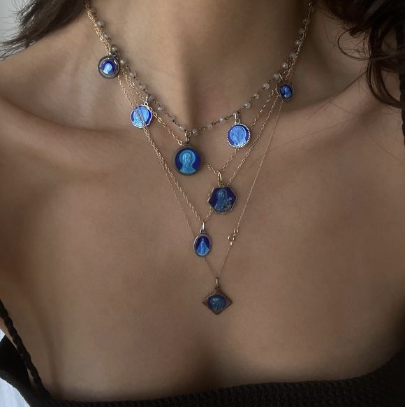 Blue Mermaid Aesthetic, Dark Blue Jewelry, Siren Aesthetic, Blue Choker, Mermaid Aesthetic, Mermaid Jewelry, Dope Jewelry, Chunky Jewelry, Mermaid Necklace