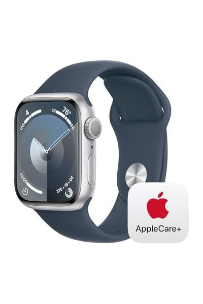 an apple watch is shown with the applecaret app on it's screen