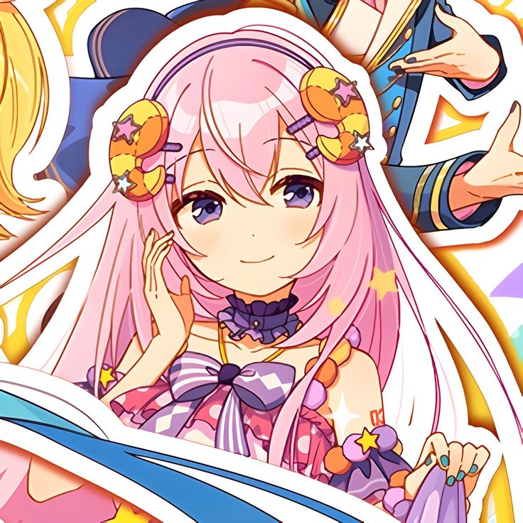 Luka Megurine, Megurine Luka, Icon Pfp, Project Sekai, Pink Hair, Vocaloid, Hair, Anime, Pink