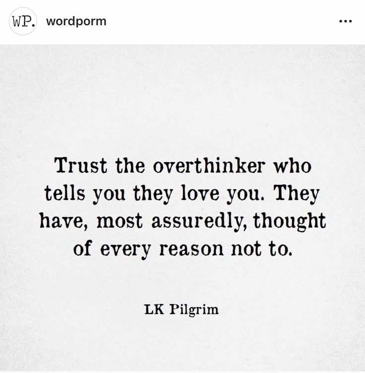 a quote from j k pilgrim that reads trust the overthiker who tells you they love you