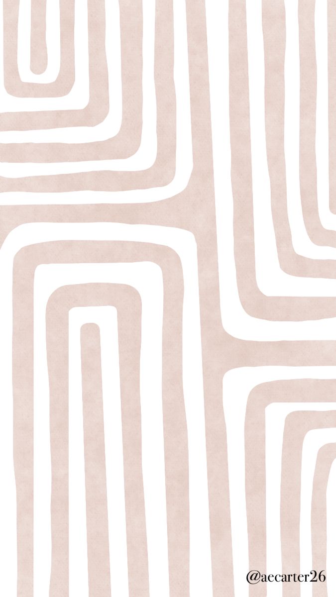 a white and beige pattern with lines on the bottom, in shades of light pink