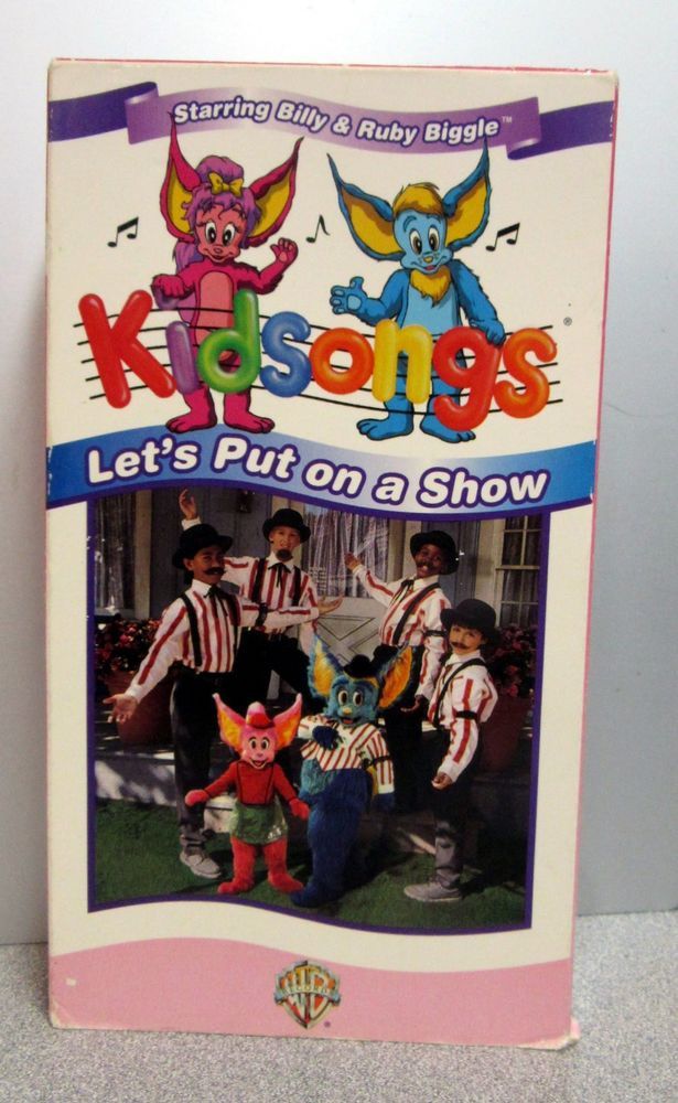 Kidsongs VHS Let's Put On A Show **TESTED** FAST SHIPPER Vhs Tapes ...