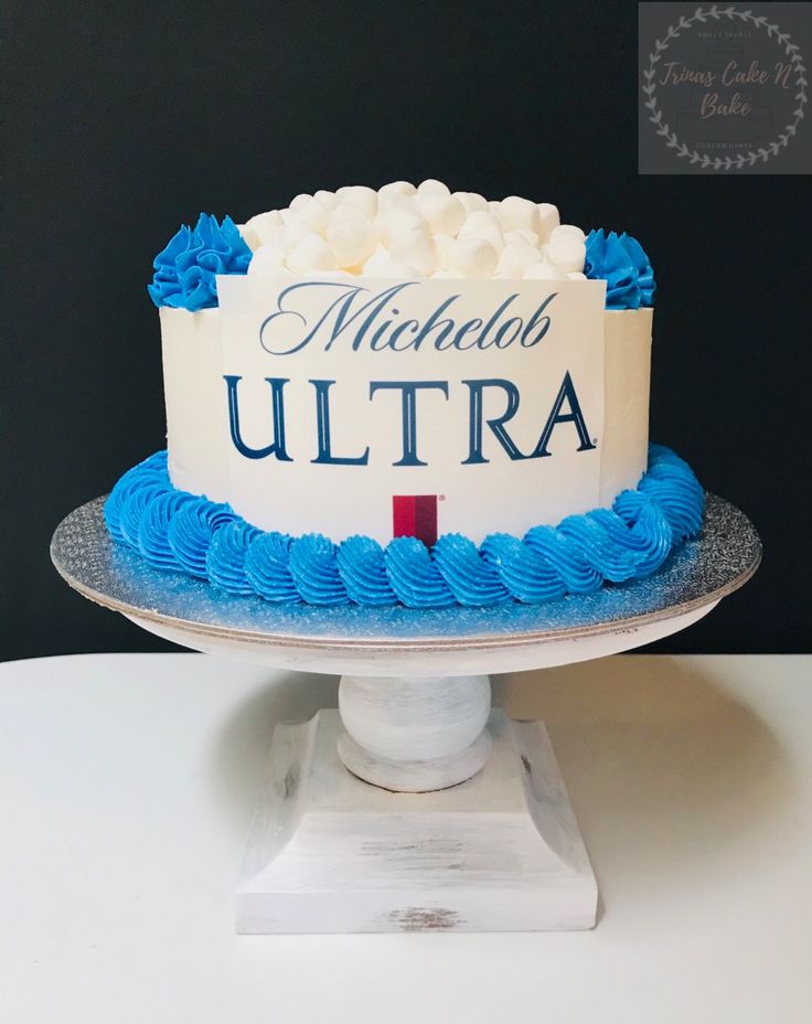 Michelob Ultra Cake in 2020 Bierkuchen, Kuchen ideen